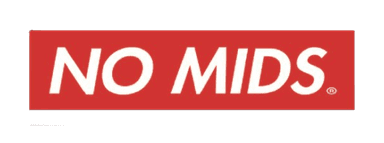 No Mids cannabis brand logo