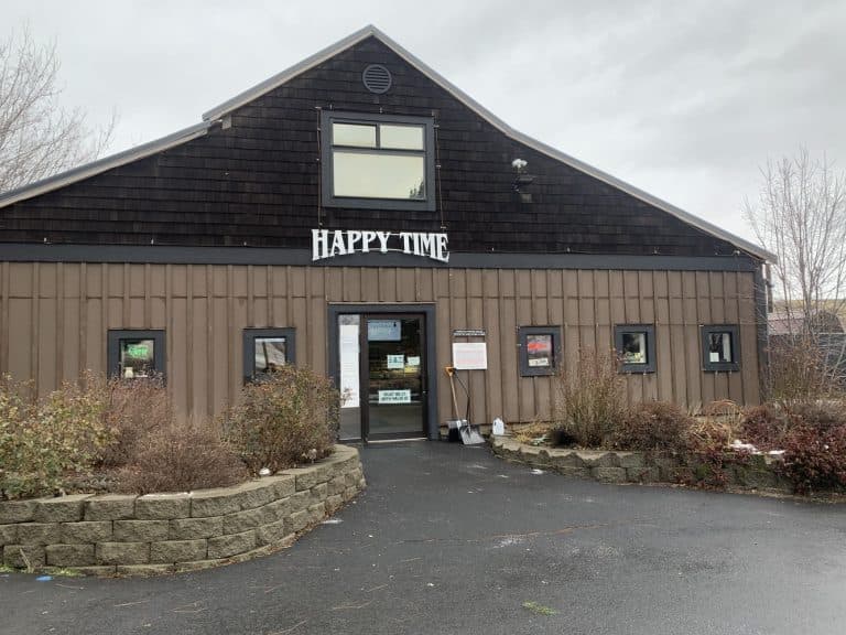 Happy Time Dispensary Pullman cannabis dispensary storefront - Premium weed shop in Pullman, Washington